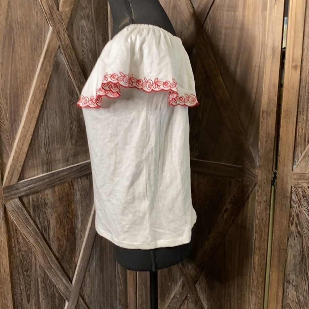 J Crew cold shoulder top - Picture 3 of 7